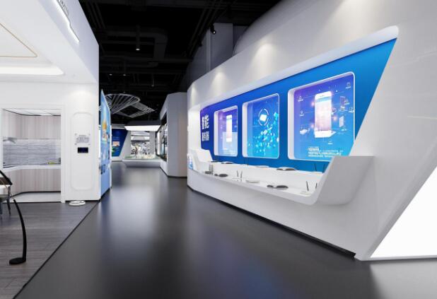 展廳設(shè)計小面積有大空間，利用好每一寸口空間