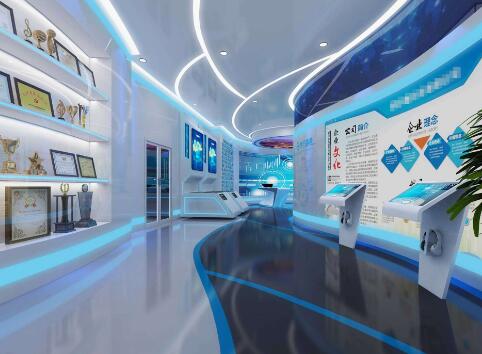 展廳中的視覺尺寸